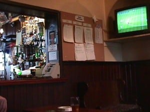 TV down the pub